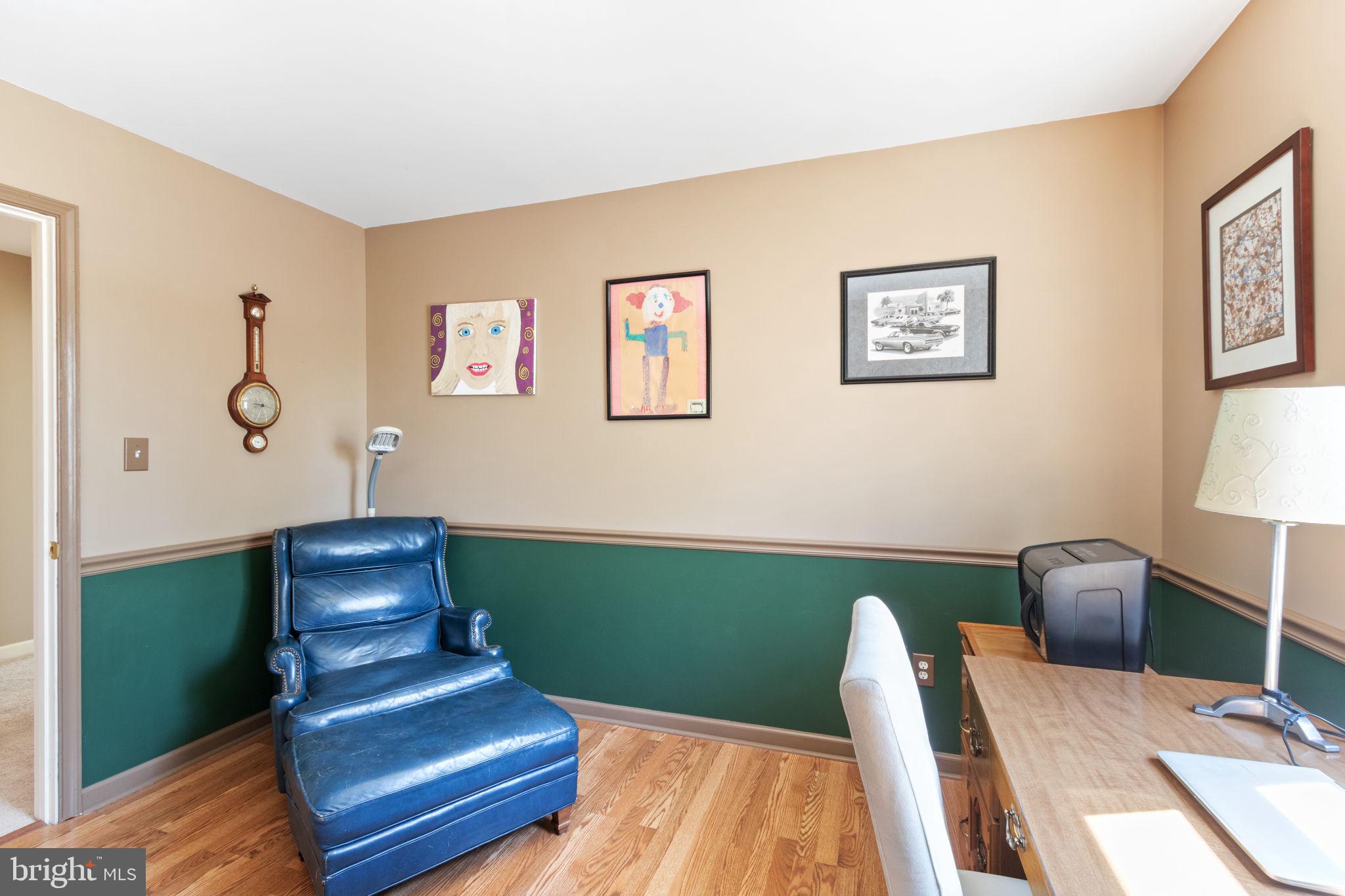 135 Cropp Road Fredericksburg, VA 22406 - Photo 45 of 67 a view of workspace with wooden floor lounge chair and windows