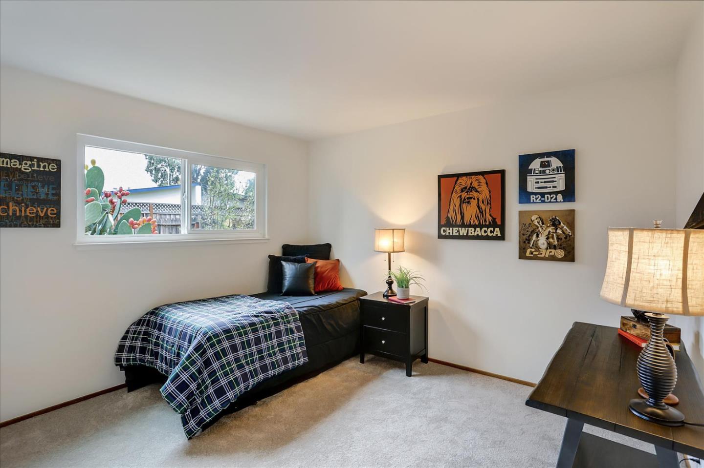 202 Greentree Way Milpitas, CA 95035 - Photo 17 of 28 a bedroom with bed and a window