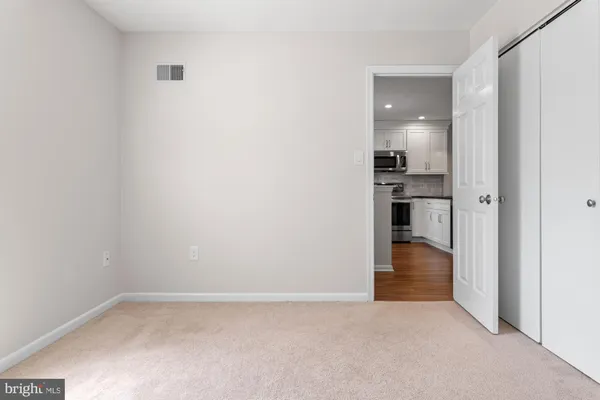 a view of empty room