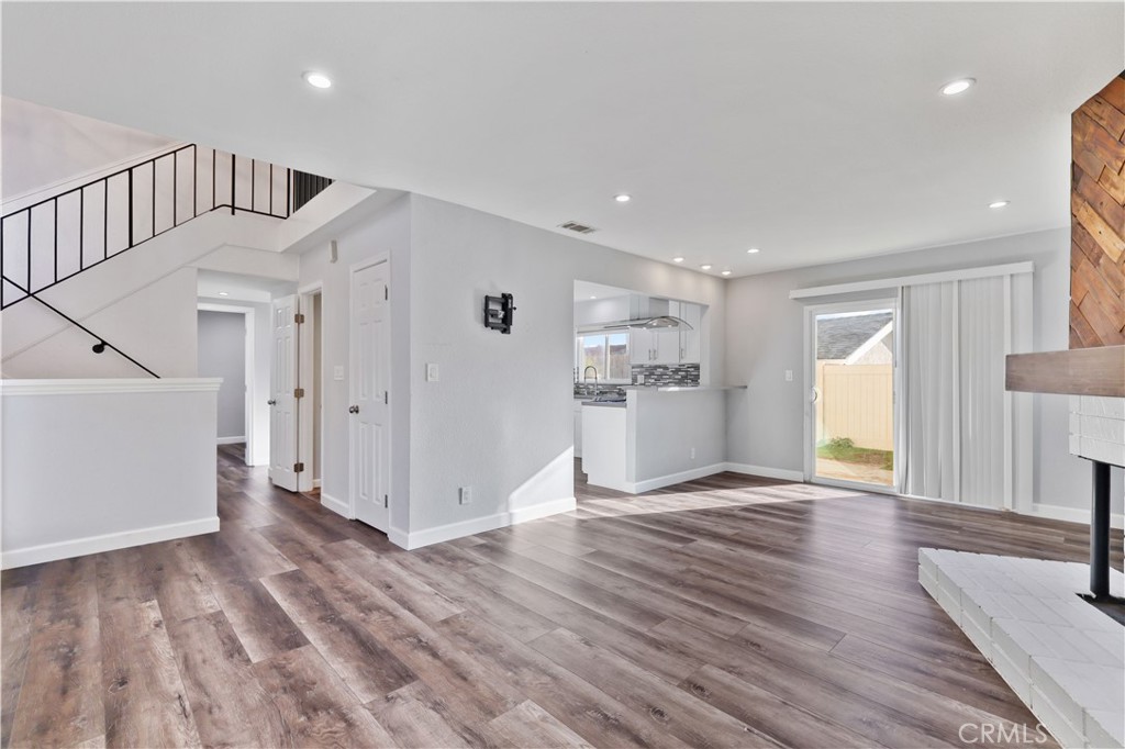 2702 College Lane La Verne, CA 91750 - Photo 32 of 53 a view of an empty room and wooden floor