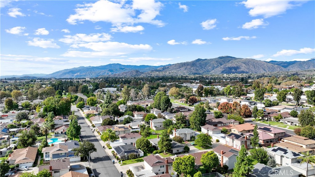 2702 College Lane La Verne, CA 91750 - Photo 38 of 53 a view of a city with lots of residential buildings and mountain view in back