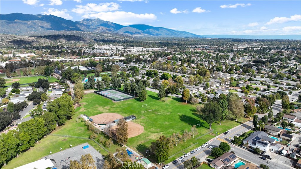2702 College Lane La Verne, CA 91750 - Photo 43 of 53 an aerial view of residential houses with outdoor space and trees