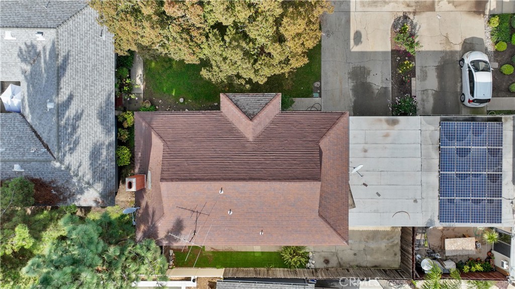 2702 College Lane La Verne, CA 91750 - Photo 47 of 53 an aerial view of a house with garden space and street view