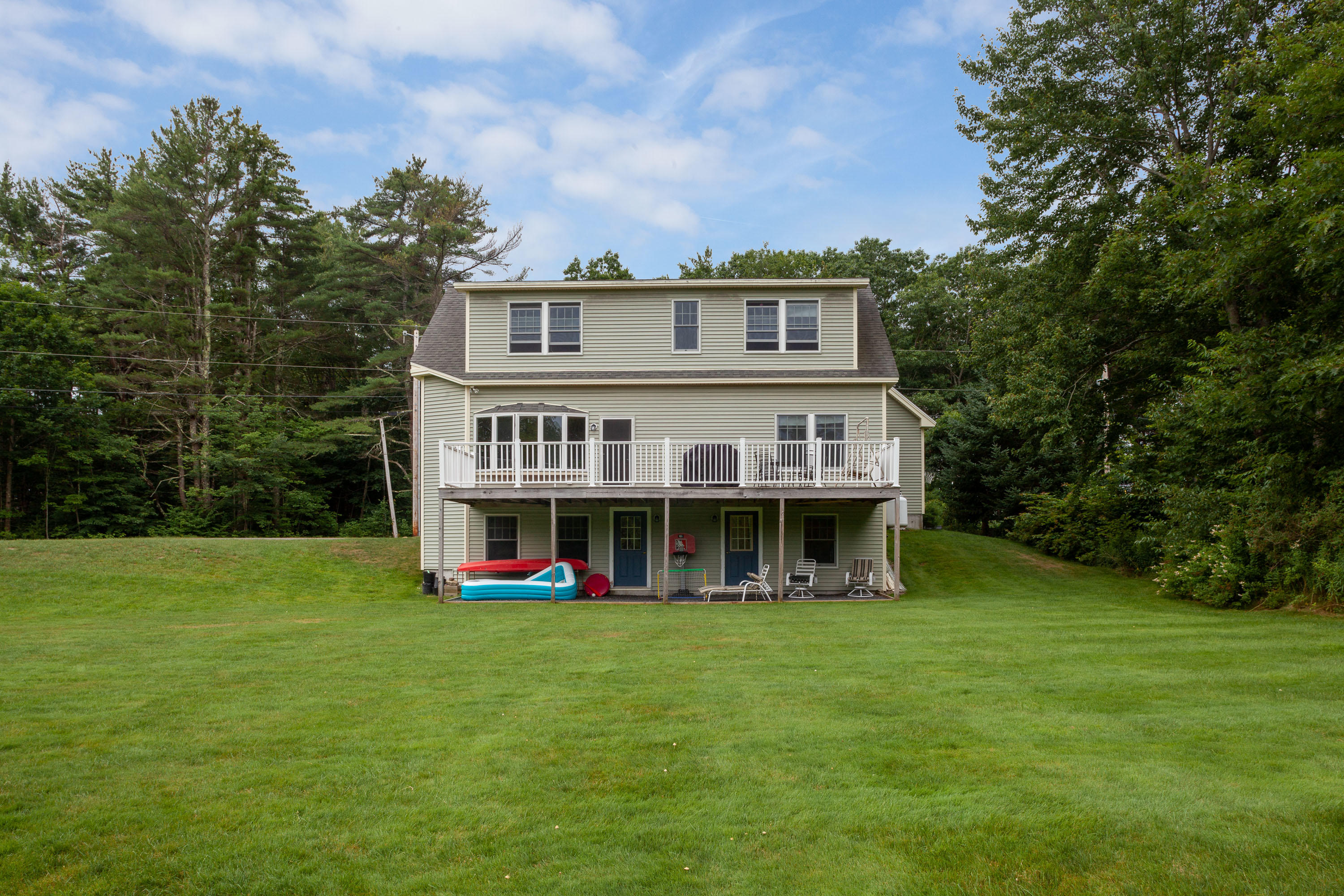 10 Old Cape Road Kennebunkport, ME 04046 - Photo 3 of 26 Rear from woods