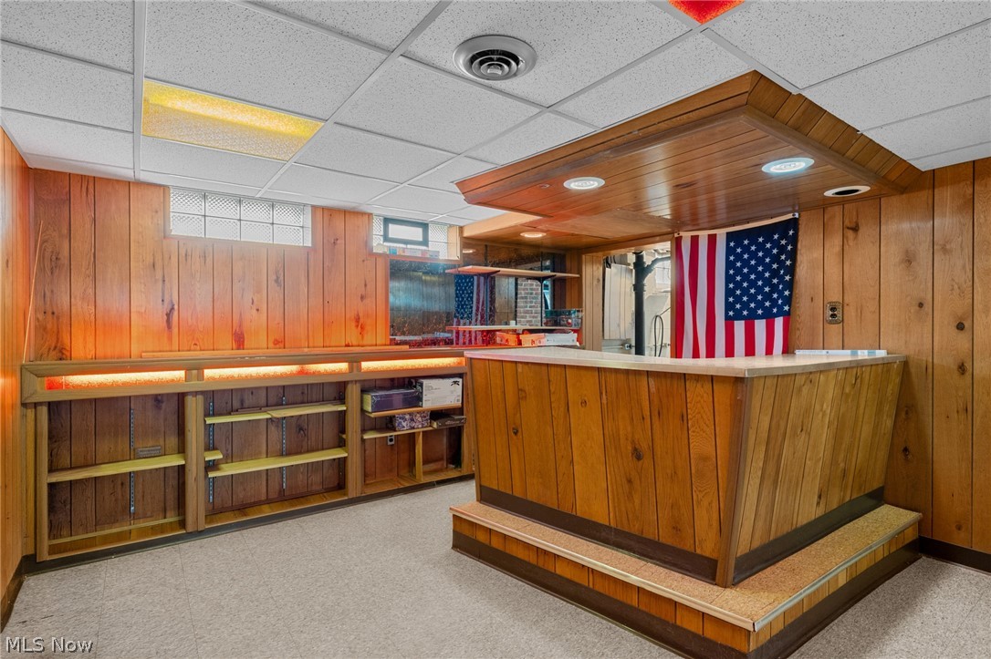 1759 Chelmsford Road Mayfield Heights, OH 44124 - Photo 23 of 39 The ultimate retro bar in the basement will be an immediate conversation piece!! Gather round