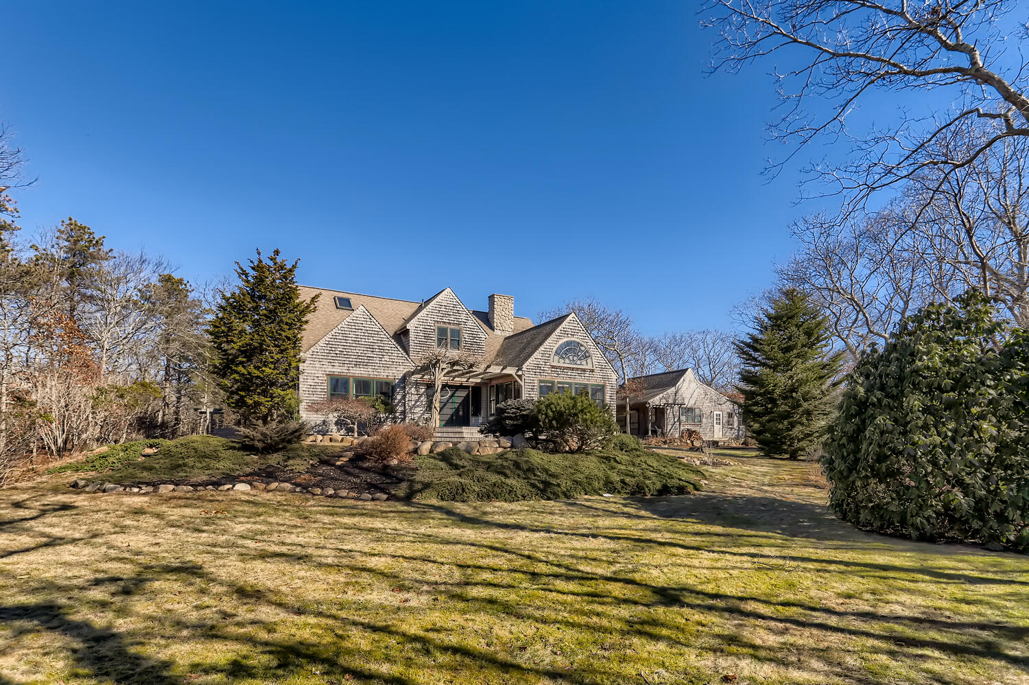 40 Bridle Path Road Vineyard Haven, MA 02568 - Photo 2 of 39 a view of a house with a yard