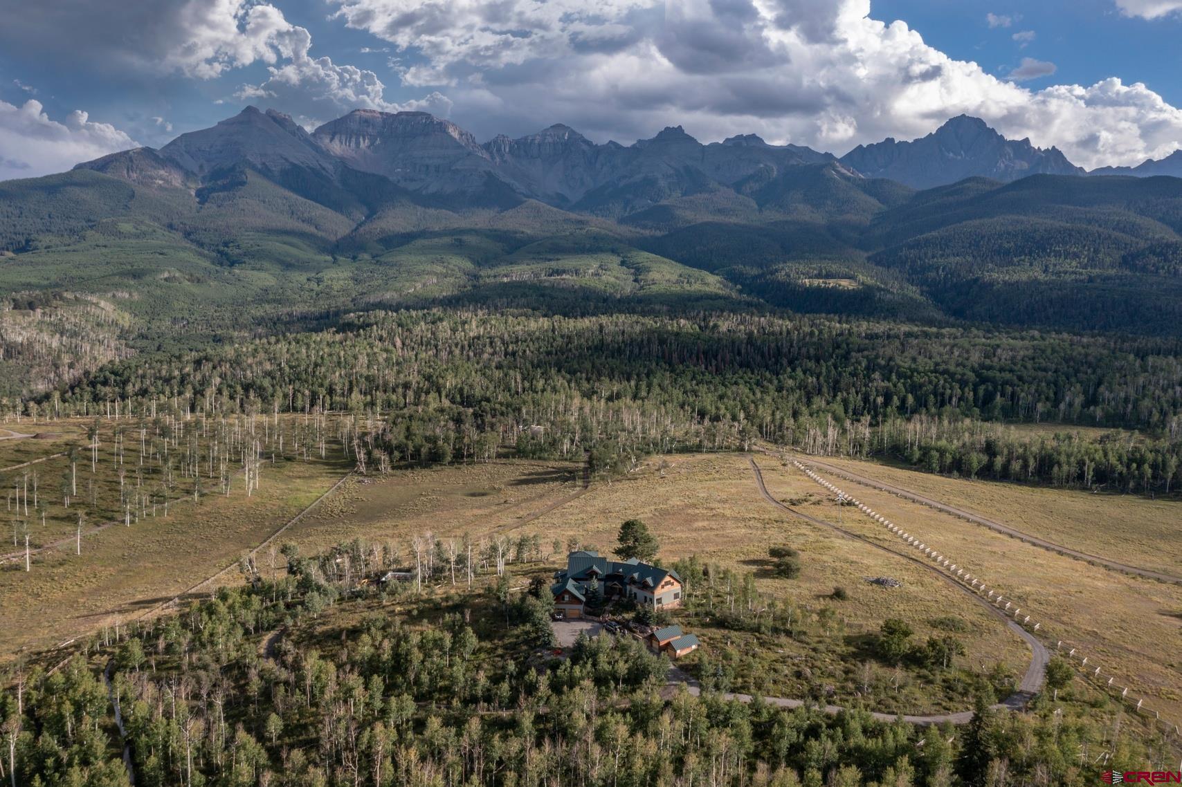 9706 County Road 5 Ridgway, CO 81432 - Photo 25 of 33 a view of a lake with a mountain
