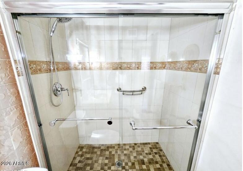 2201 East 7th Street Douglas, AZ 85607 - Photo 40 of 49 a bathroom with a shower and a sink