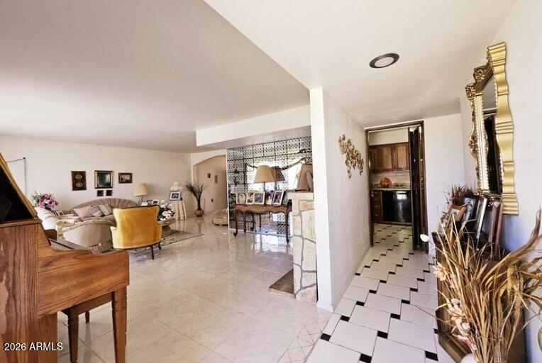 2201 East 7th Street Douglas, AZ 85607 - Photo 5 of 49 a living room with furniture and a flat screen tv