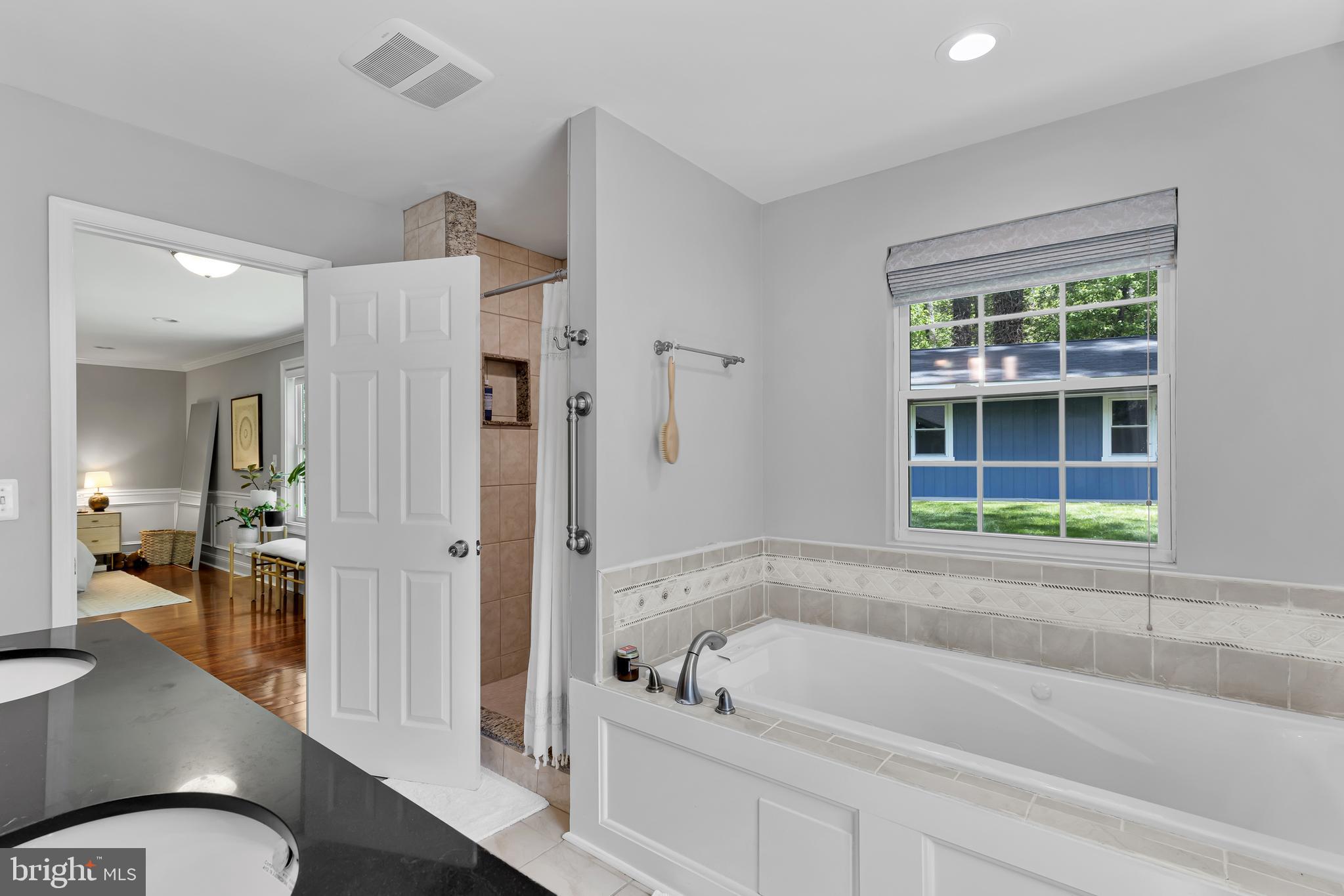 2863 Graham Road Falls Church, VA 22042 - Photo 21 of 35 Soaking tub + Sep Shower + Sep water closet