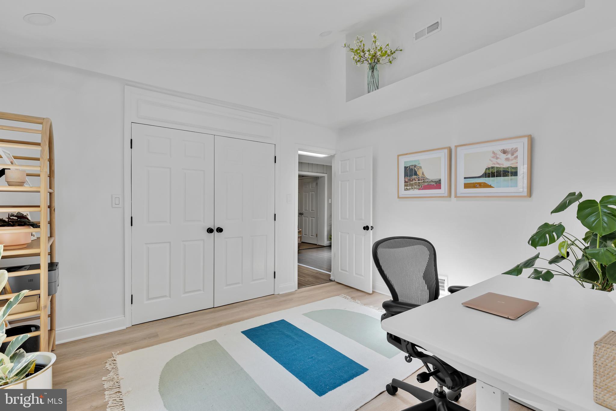 2863 Graham Road Falls Church, VA 22042 - Photo 25 of 35 Third bedroom with skylight and cathedral ceiling