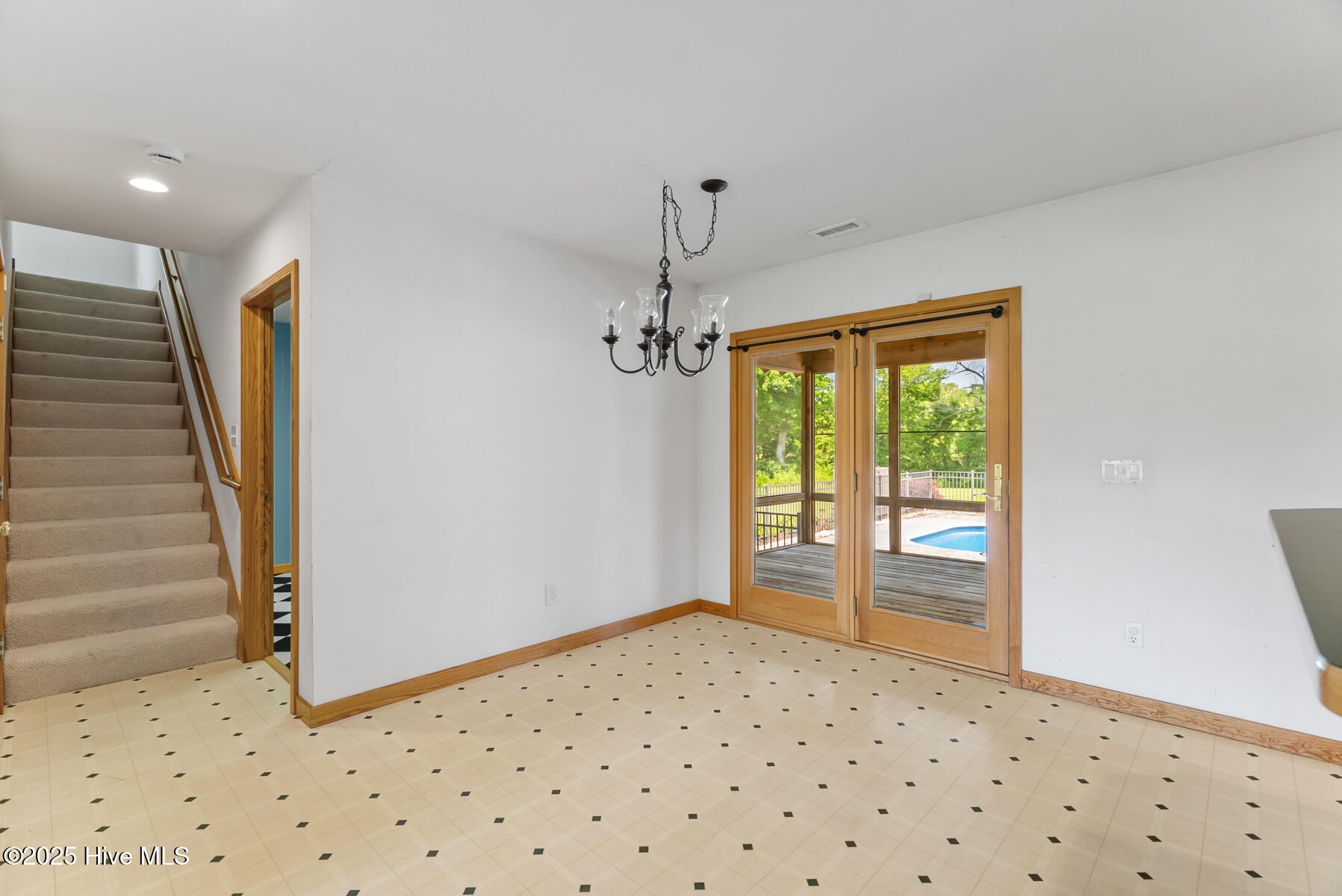 104 Perry's Way Grandy, NC 27965 - Photo 17 of 61 104 Perrys Way Kitchen dining and stairs
