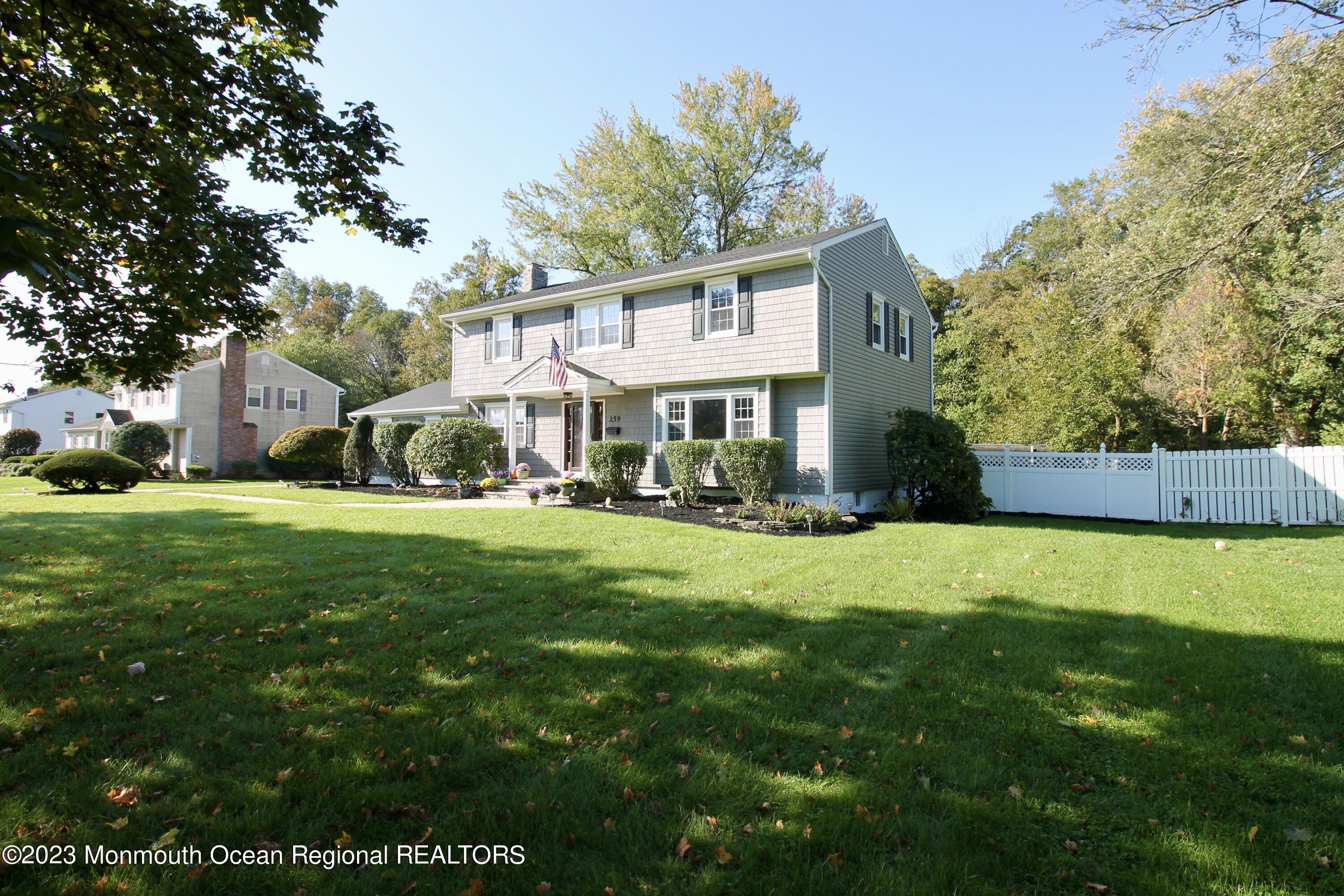259 Kings Mountain Road Freehold, NJ 07728 - Photo 3 of 61 a view of an house with backyard space and garden