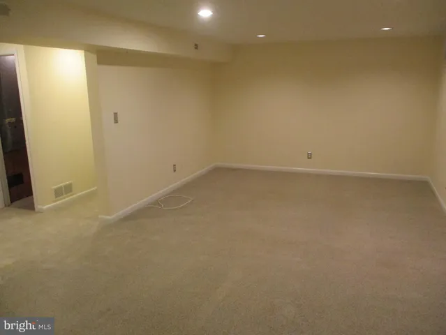 a view of empty room