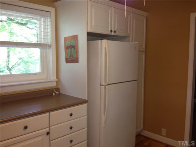 3100 Kenan Road Durham, NC 27704 - Photo 6 of 15 additional view of kitchen - pantry space to the right of refrigerator