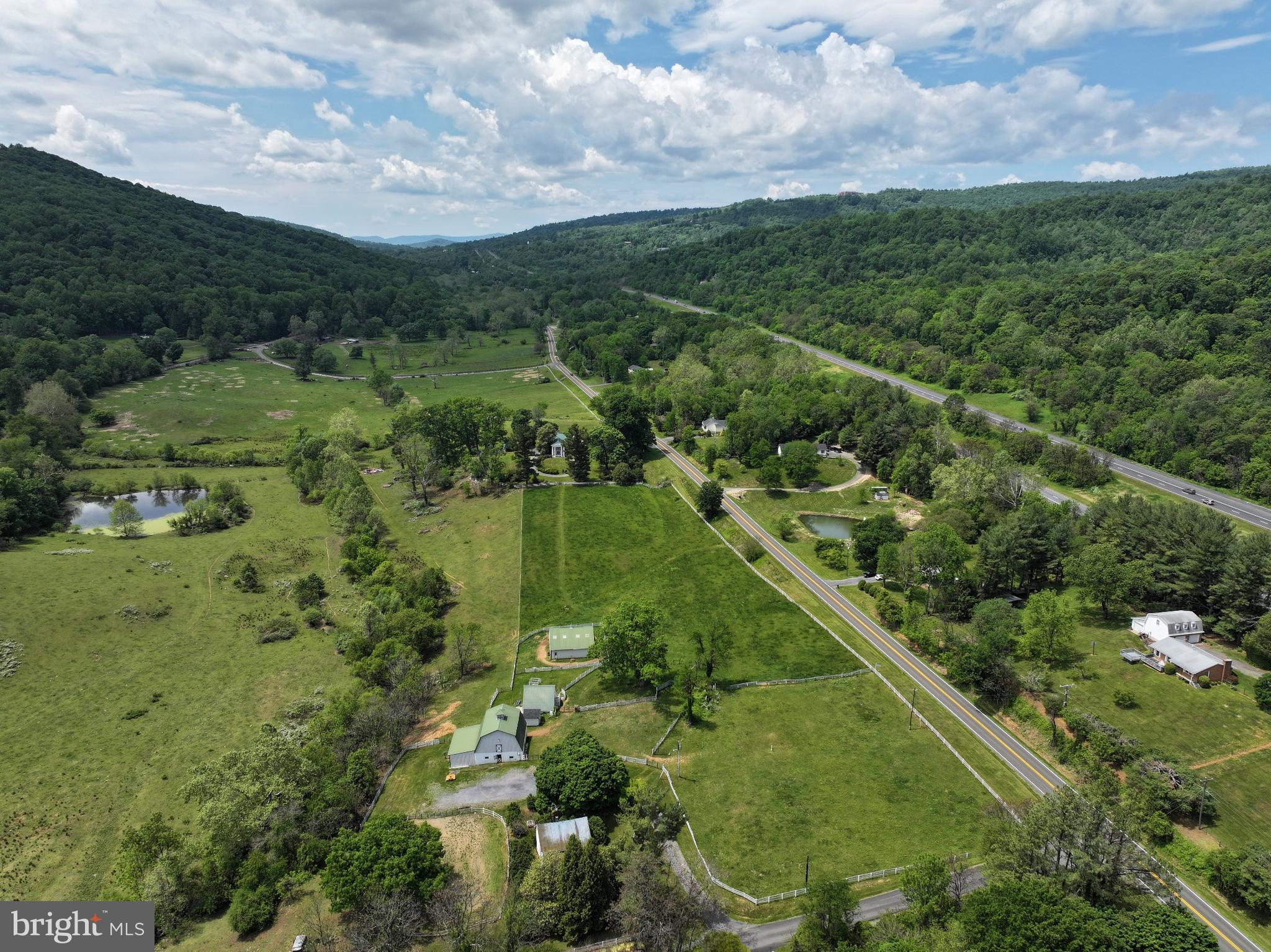 3195 Fiery Run Road Markham, VA 22643 - Photo 111 of 126 a view of a green yard with large trees