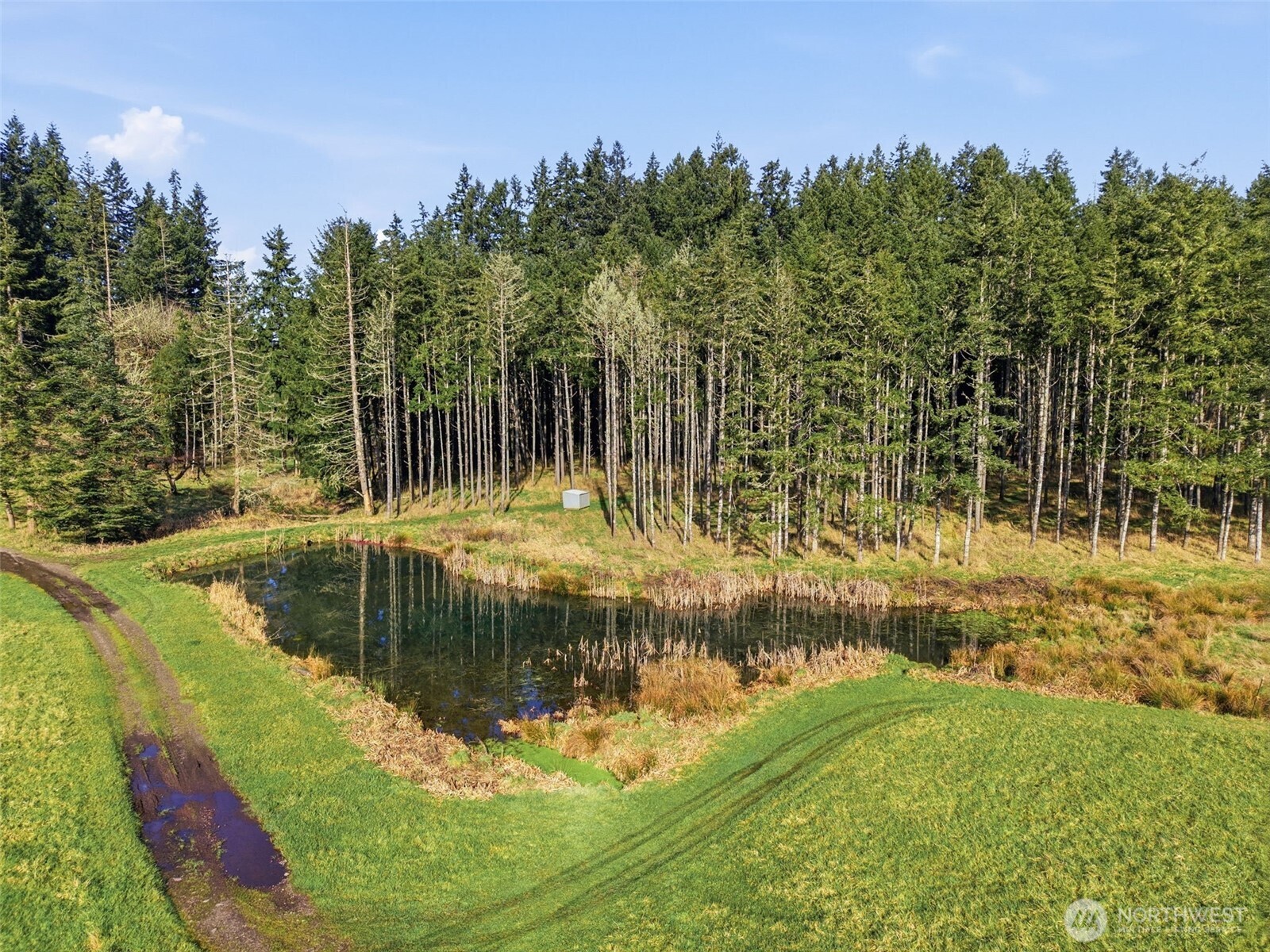 211 Echo Road Rochester, WA 98579 - Photo 12 of 39 a view of a lake view