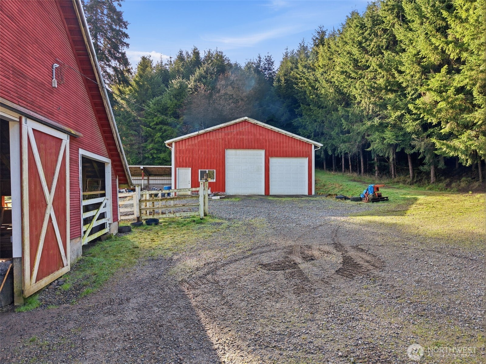 211 Echo Road Rochester, WA 98579 - Photo 15 of 39 a view of a house with backyard and trees