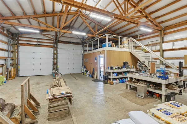 a view of storage and utility room
