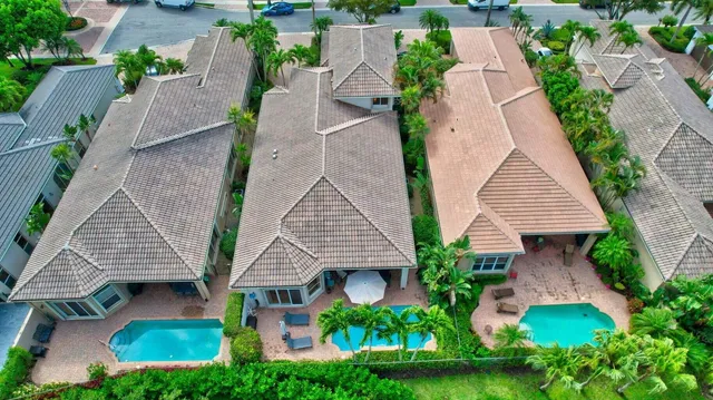 a view of swimming pool with outdoor seating