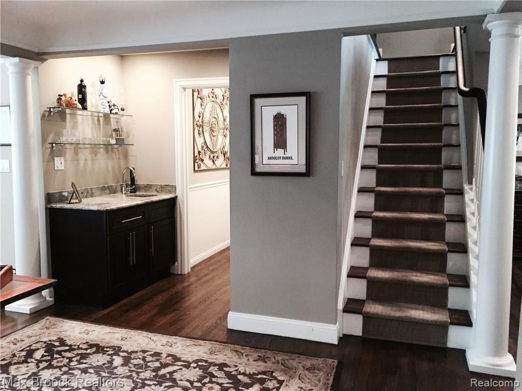 2253 Pembroke Road Birmingham, MI 48009 - Photo 8 of 62 STAIRWAY TO SECOND FLOOR