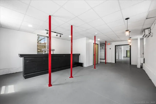 a view of an empty room with window