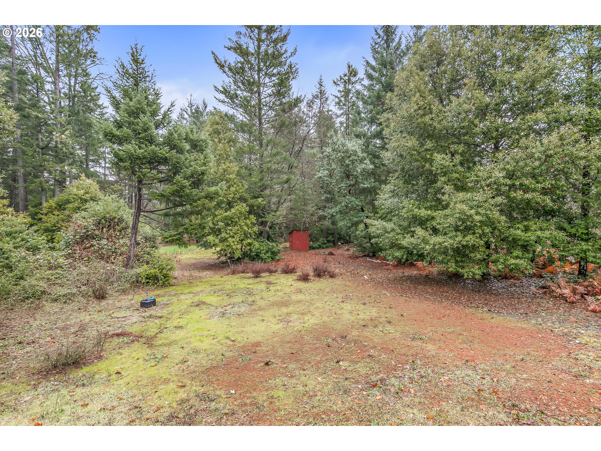 419 Idlewild Drive Cave Junction, OR 97523 - Photo 44 of 47 a view of a yard with a tree