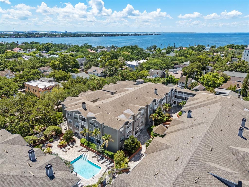 800 South Dakota Avenue, Unit 330 Tampa, FL 33606 - Photo 1 of 25 an aerial view of a house with a yard basket ball court and outdoor seating