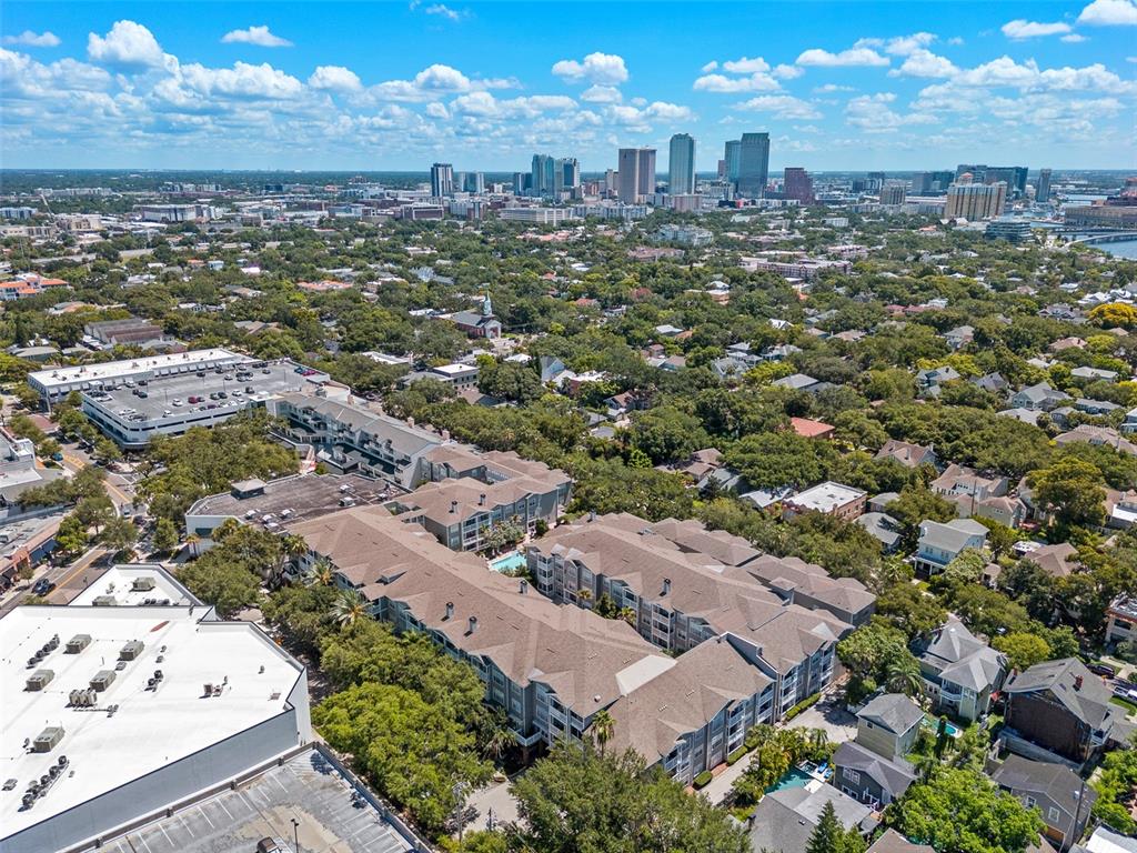 800 South Dakota Avenue, Unit 330 Tampa, FL 33606 - Photo 2 of 25 an aerial view of residential houses with outdoor space