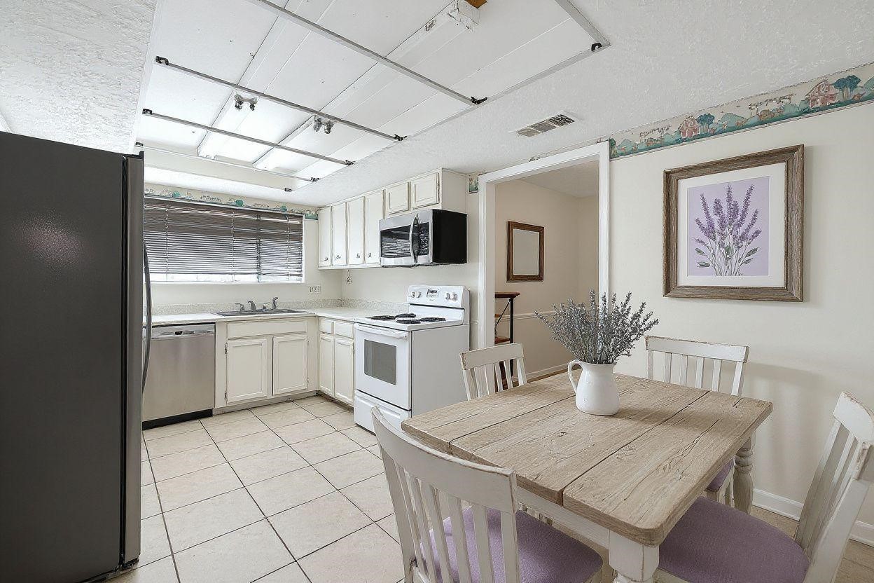 8638 Little River Road Houston, TX 77064 - Photo 7 of 14 a kitchen with a sink appliances and cabinets