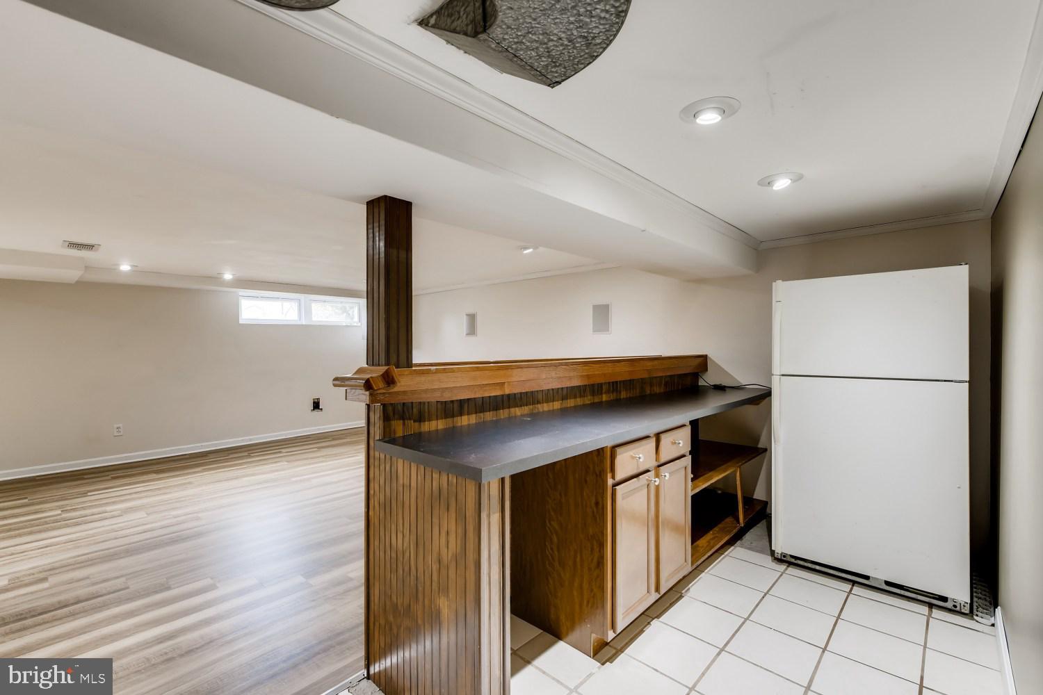 1717 Kennoway Road Towson, MD 21286 - Photo 23 of 31 Bar features 2nd fridge & room for beverage fridge
