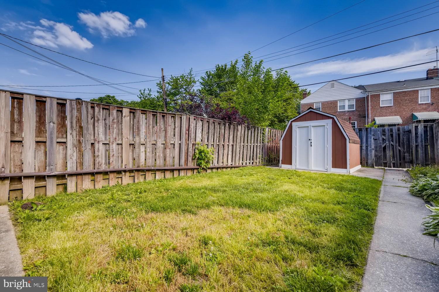 1717 Kennoway Road Towson, MD 21286 - Photo 27 of 31 Large storage shed out back