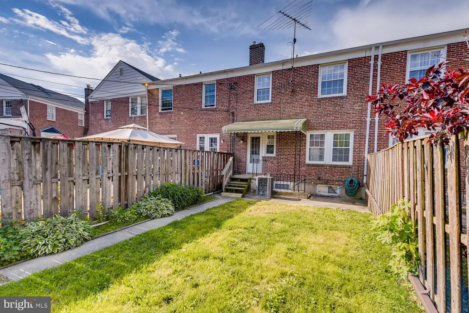 1717 Kennoway Road Towson, MD 21286 - Photo 28 of 31 Concrete patio right off the back