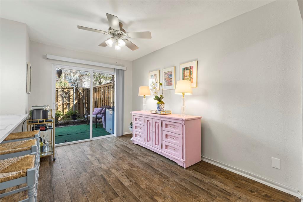 3740 Vitruvian Way, Unit D Addison, TX 75001 - Photo 10 of 33 Coffee Bar or Second Dining area