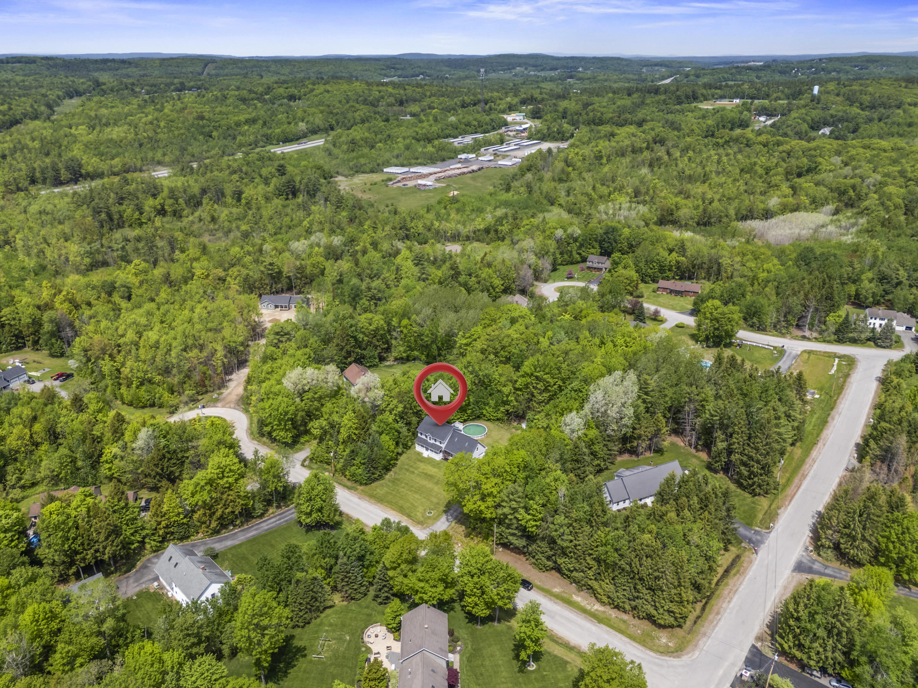 9 Tyrawley Road Farmingdale, ME 04344 - Photo 55 of 57 Drone Neighborhood 1