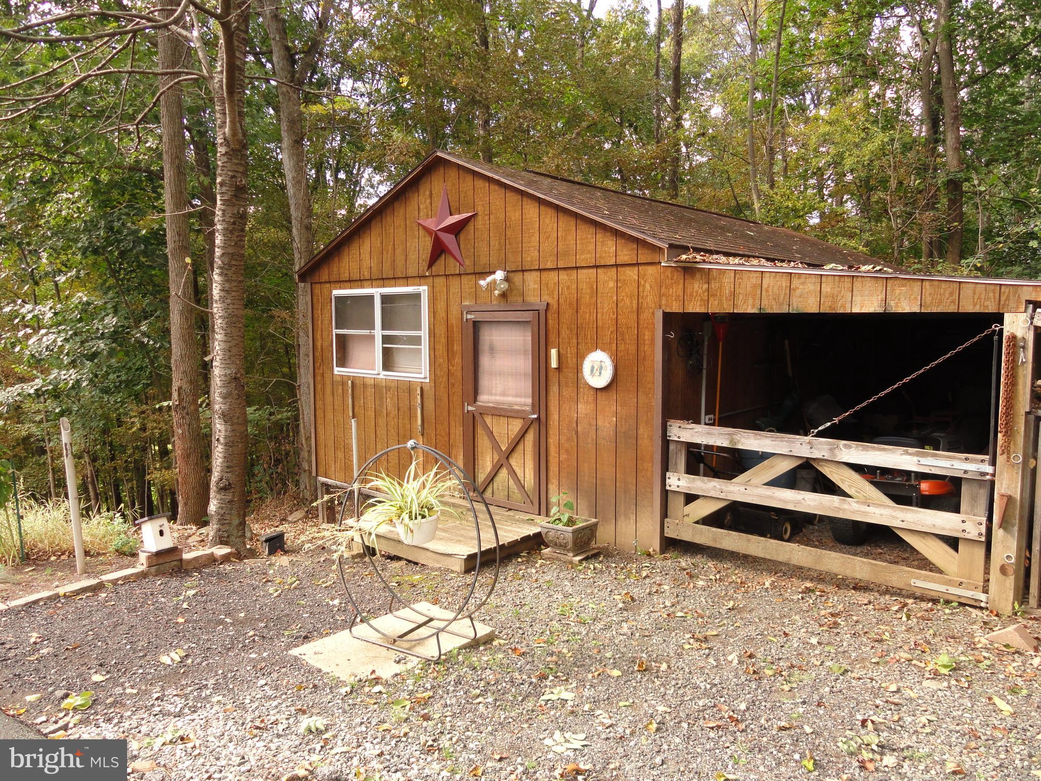 102 Stone Road Barto, PA 19504 - Photo 47 of 49 12' x 24' workshop with overhang.