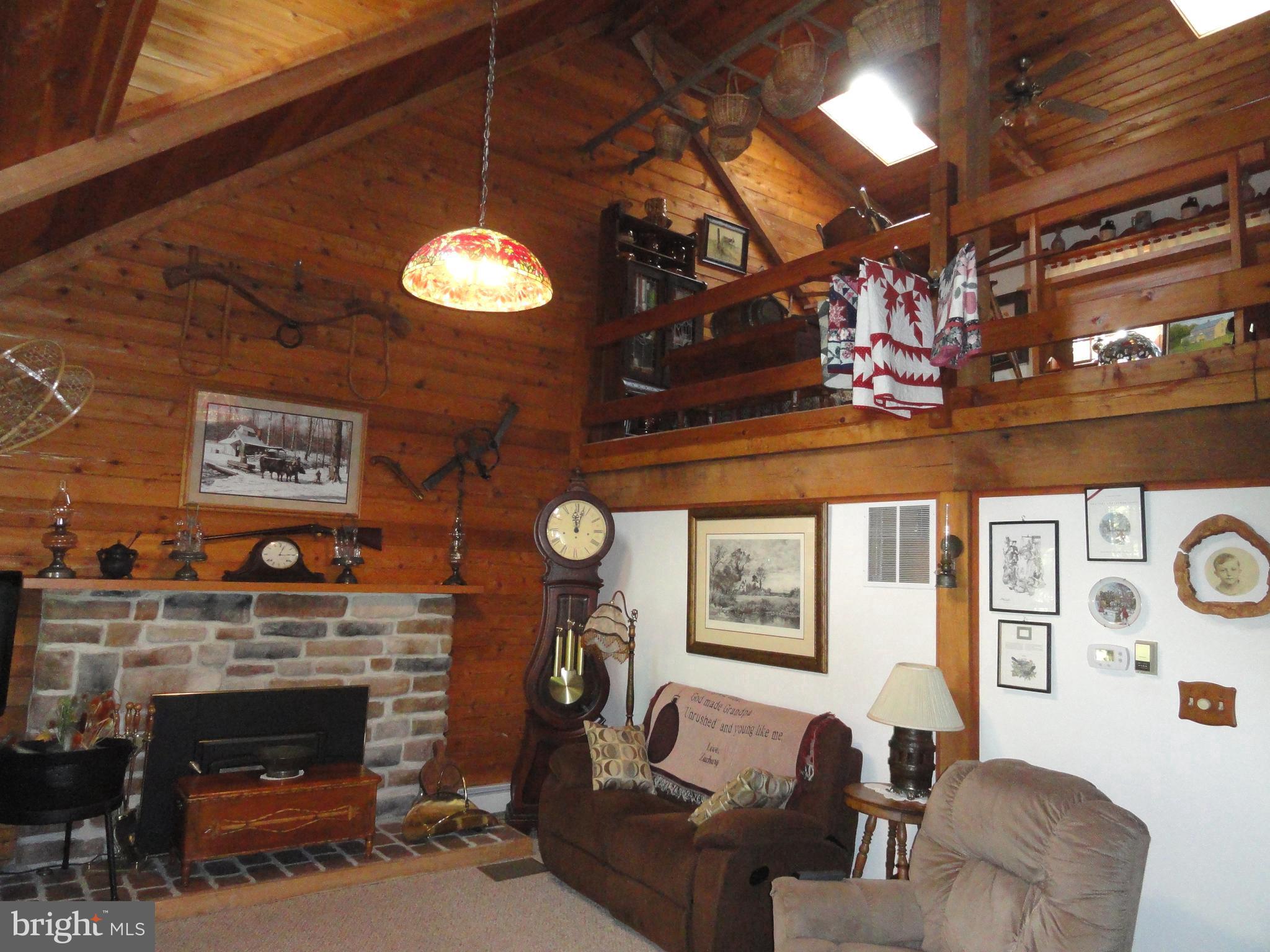 102 Stone Road Barto, PA 19504 - Photo 8 of 49 Vaulted living room with loft