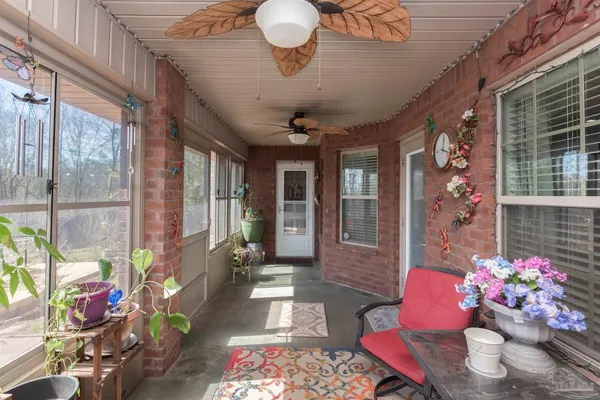 a living room filled with furniture