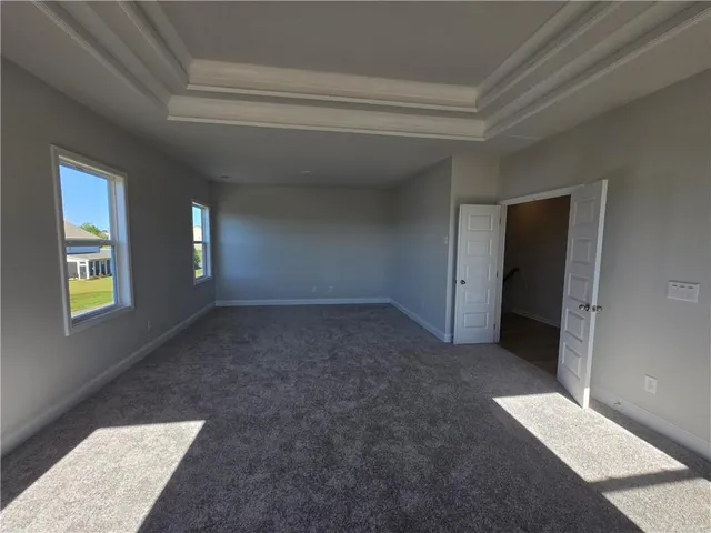 a view of hallway with window