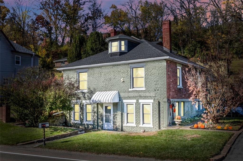 801 Bower Hill Road Bridgeville, PA 15017 - Photo 34 of 34 a front view of a house with a yard