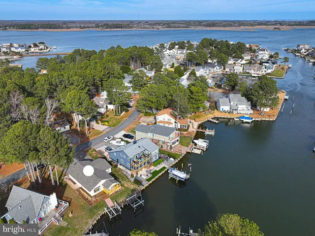 a view of a city with an ocean view