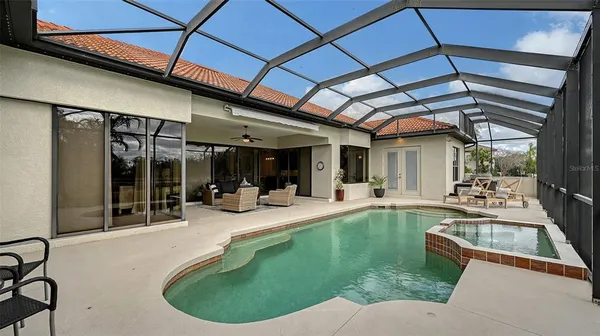 a view of a balcony and front door