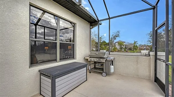 a view of a volley ball court
