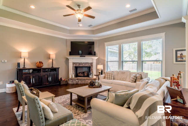 390 Lambton Street Fairhope, AL 36532 - Photo 6 of 23 Living w Fireplace