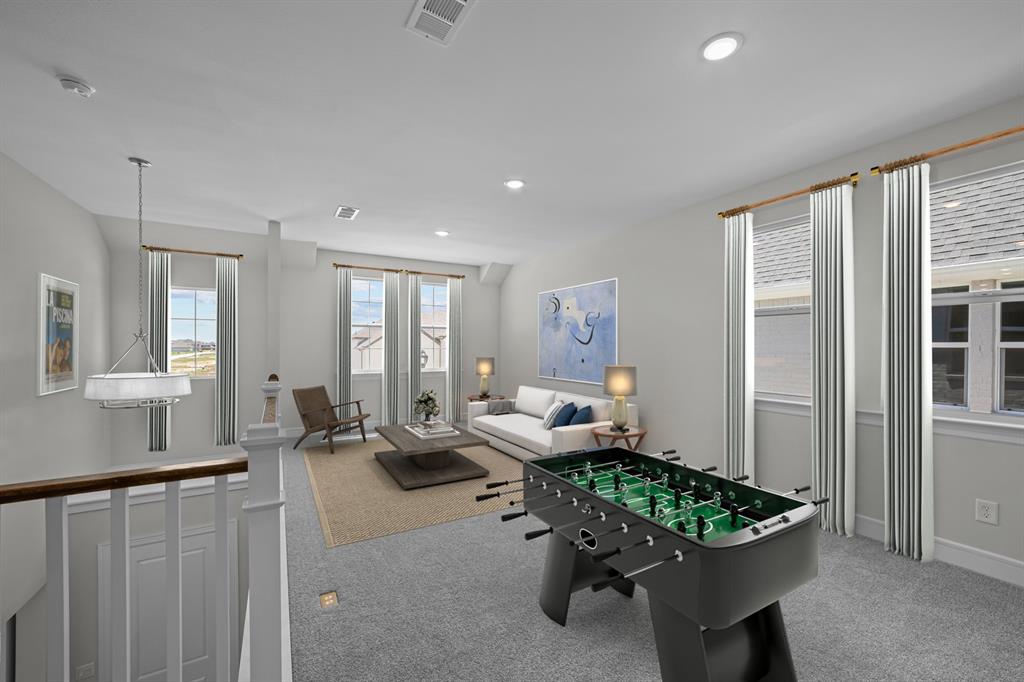 11549 Wulstone Road Fort Worth, TX 76052 - Photo 17 of 35 a living room with furniture and wooden floor