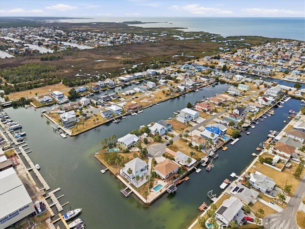4064 Casa Court Hernando Beach, FL 34607 - Photo 11 of 32 an aerial view of a city