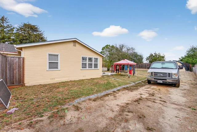 a view of outdoor space with seating