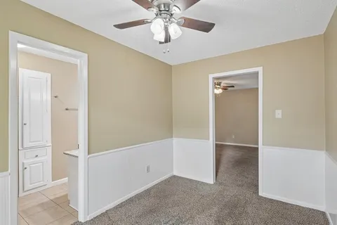 a view of empty room