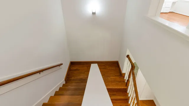 a view of wooden floor