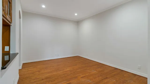 a view of empty room